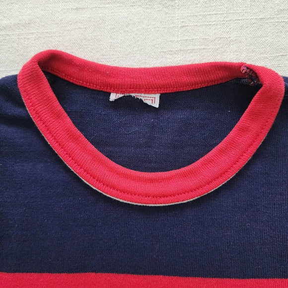 Vintage Navy & Red Tee 3t - Picture 4 of 7
